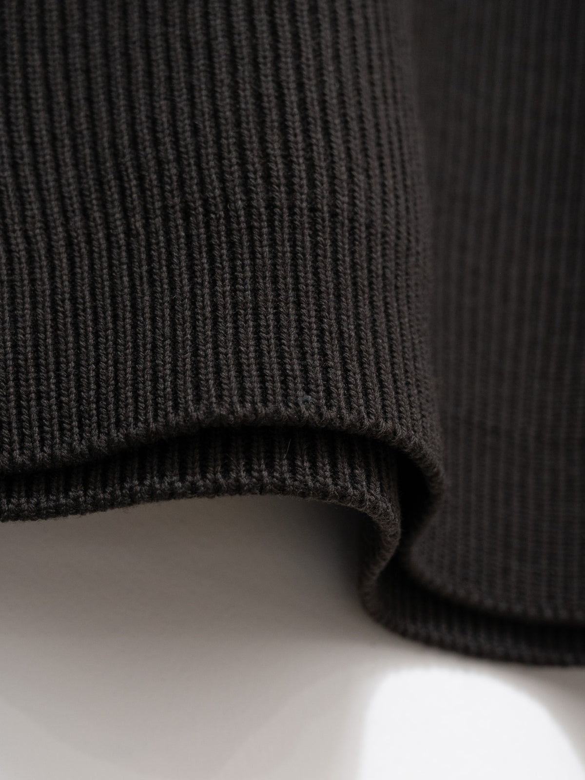 Save big on French Merino Rib Knit P/O - Dark Brown Auralee . Find the best  prices on the most sought-after items