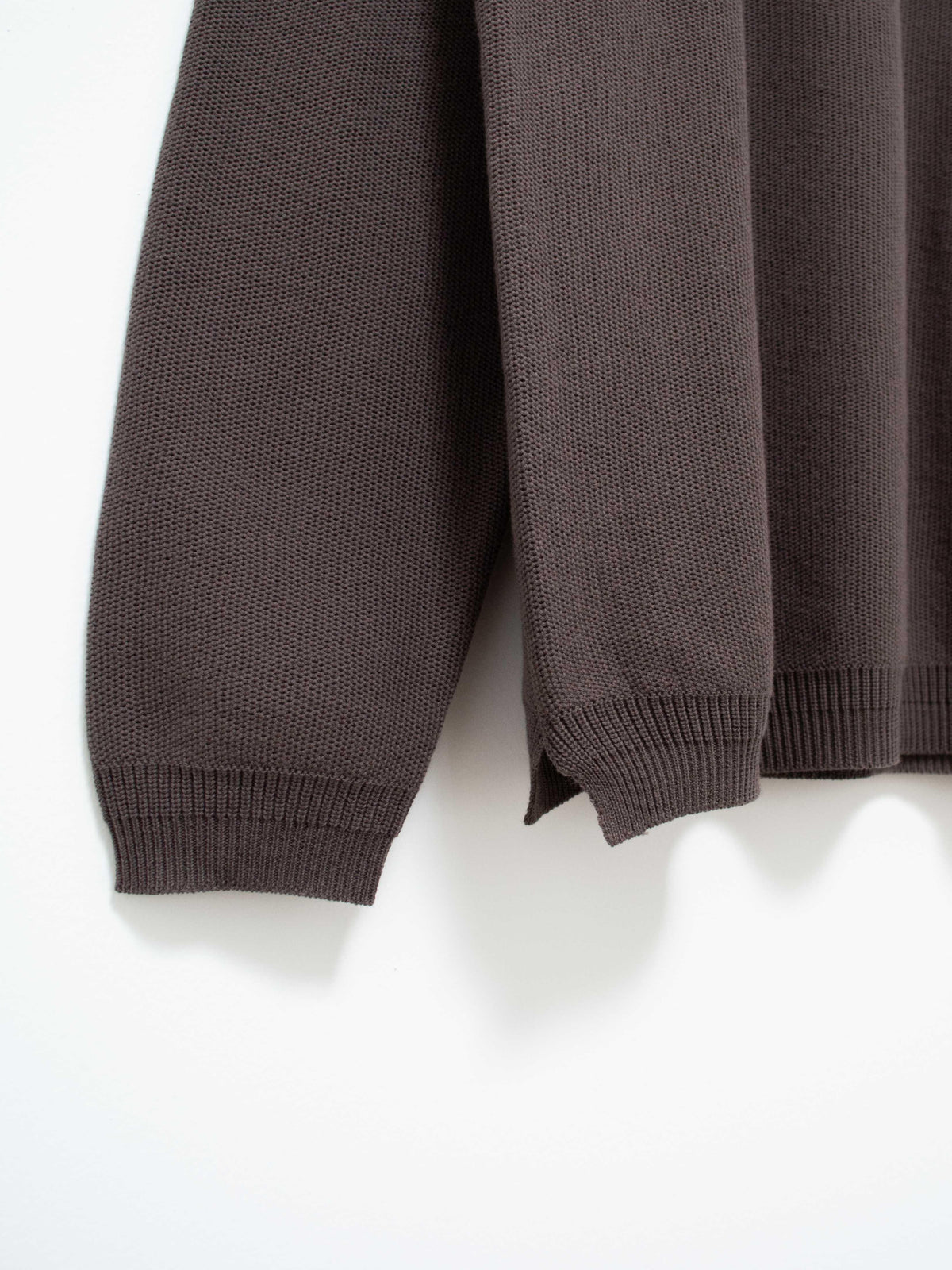 The L/S Knit T-Shirt - Charcoal Fujito at unbelievable prices